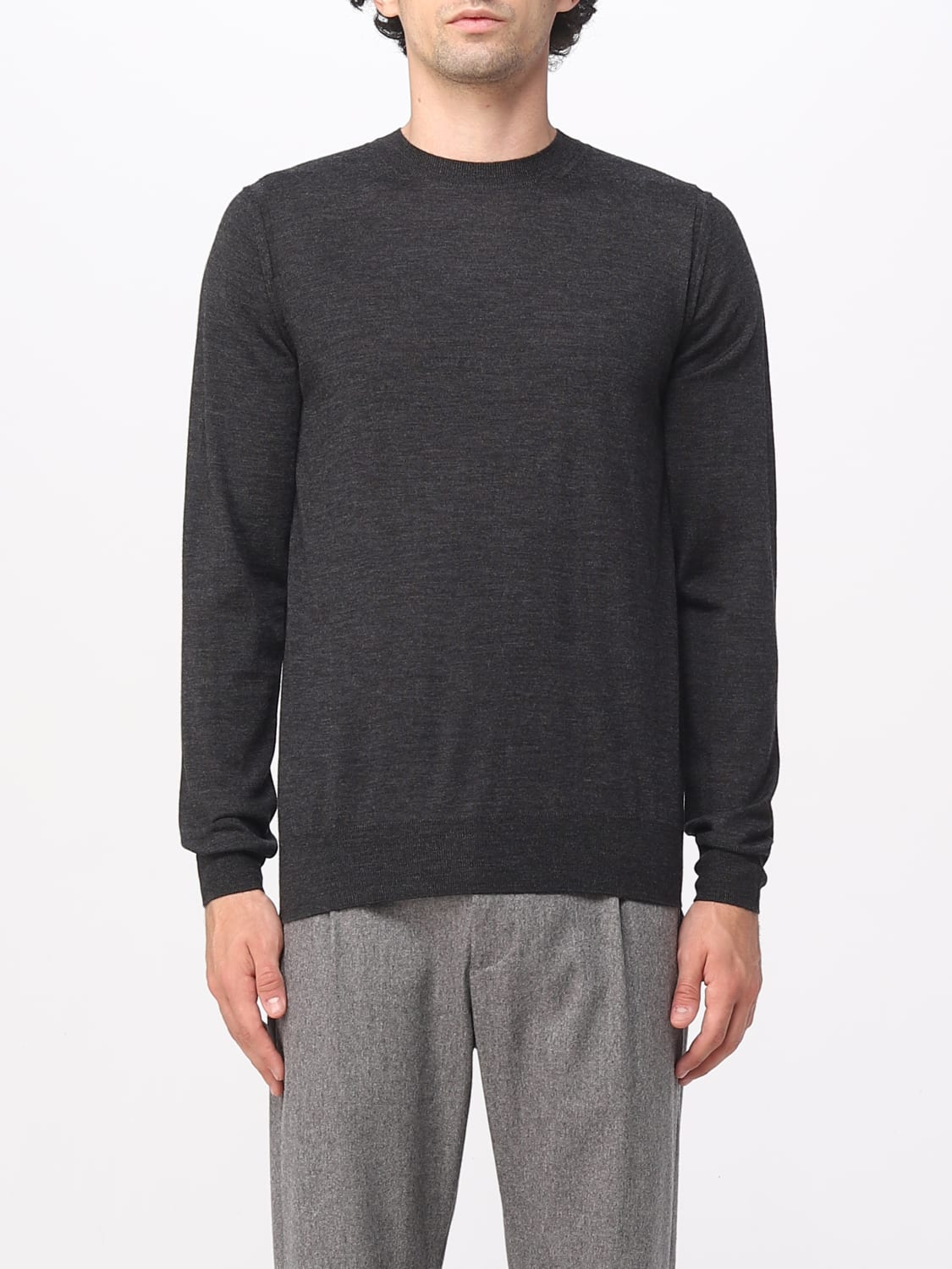 PAOLO PECORA SWEATER: Sweater men Paolo Pecora, Grey - Img 1