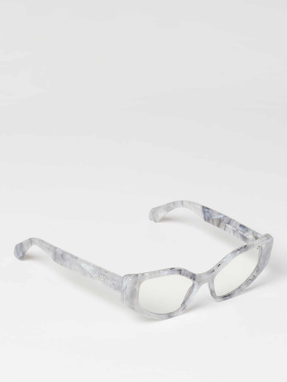 OFF-WHITE OPTICAL FRAMES: Off-White acetate eyeglasses, White - Img 1