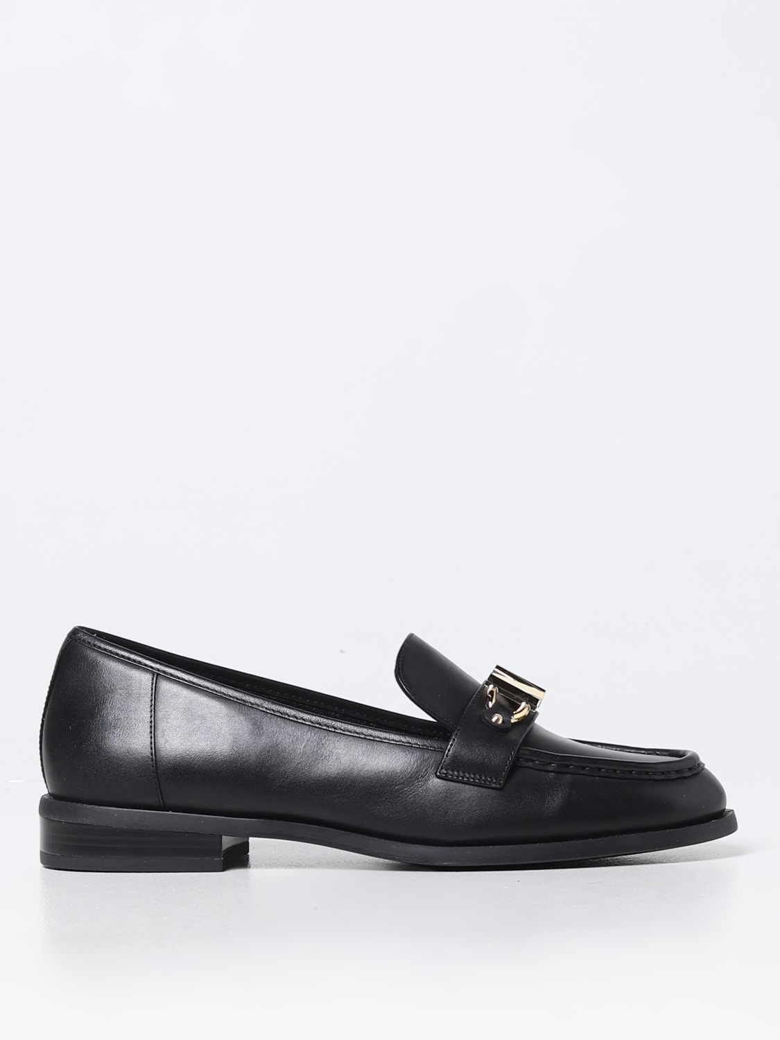 MICHAEL MICHAEL KORS：ローファー レディース - ブラック | GIGLIO.COMオンラインのMichael Michael  Kors ローファー 40F3TGFP1L