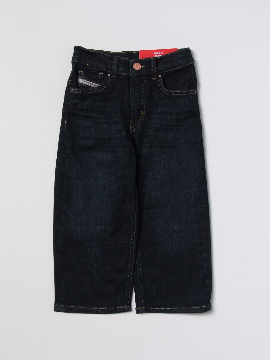 DIESEL PANTS: Pants kids Diesel, Blue - Img 1