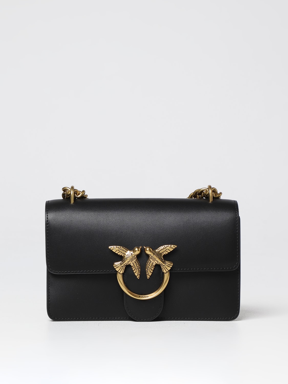 PINKO MINITASCHE: Schultertasche damen Pinko, Schwarz - Img 1