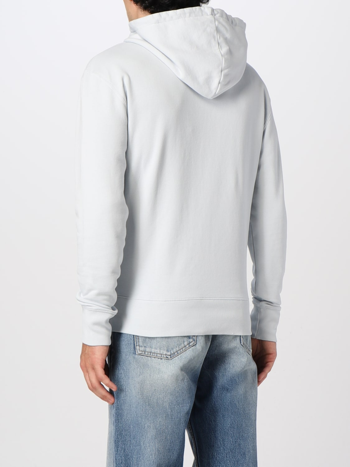 MAISON KITSUNÉ SWEATSHIRT: Maison Kitsuné Palais Royal cotton sweatshirt, Grey - Img 2