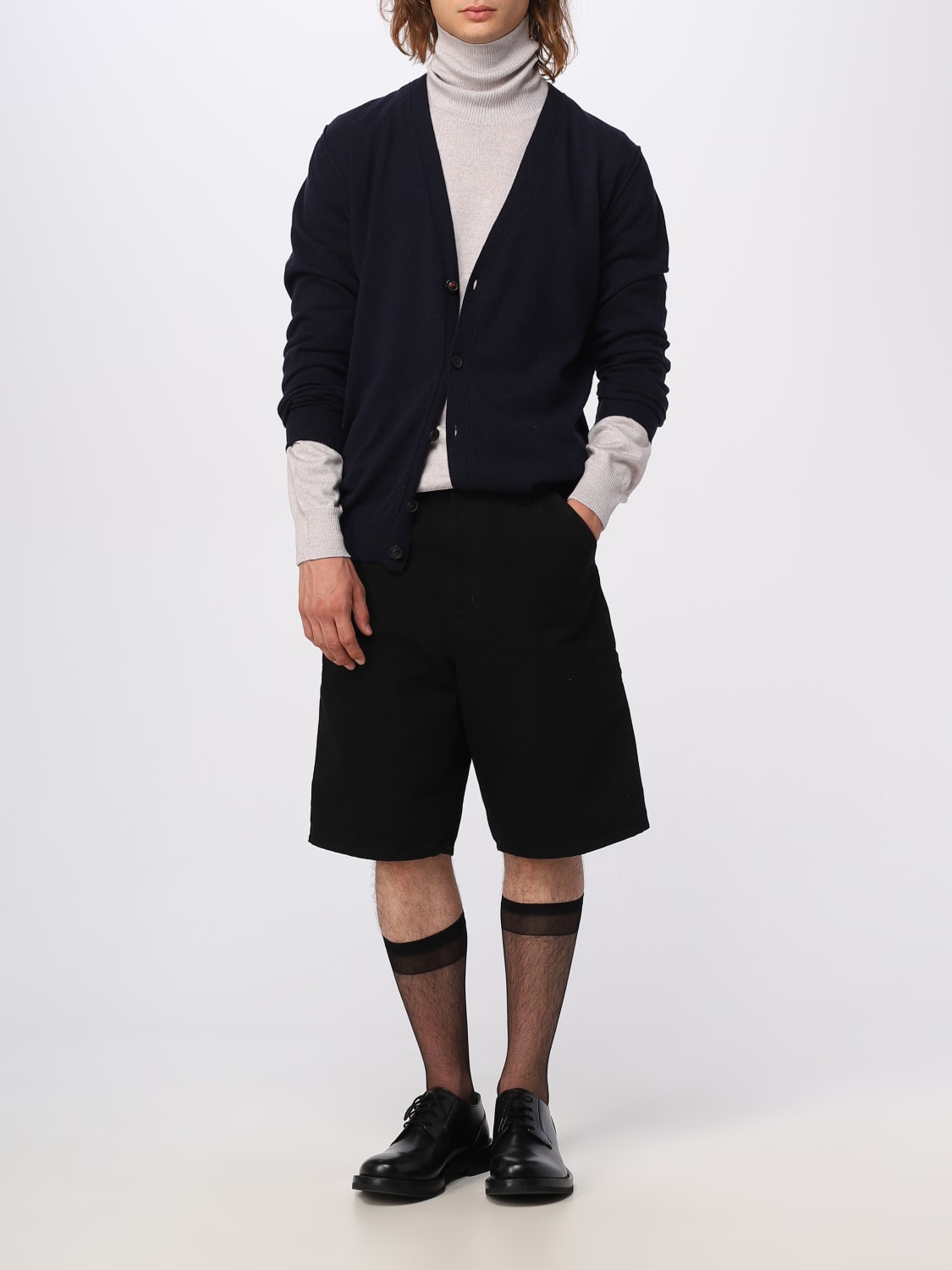 MAISON MARGIELA CARDIGAN: Cardigan homme Maison Margiela, Bleu - Img 2