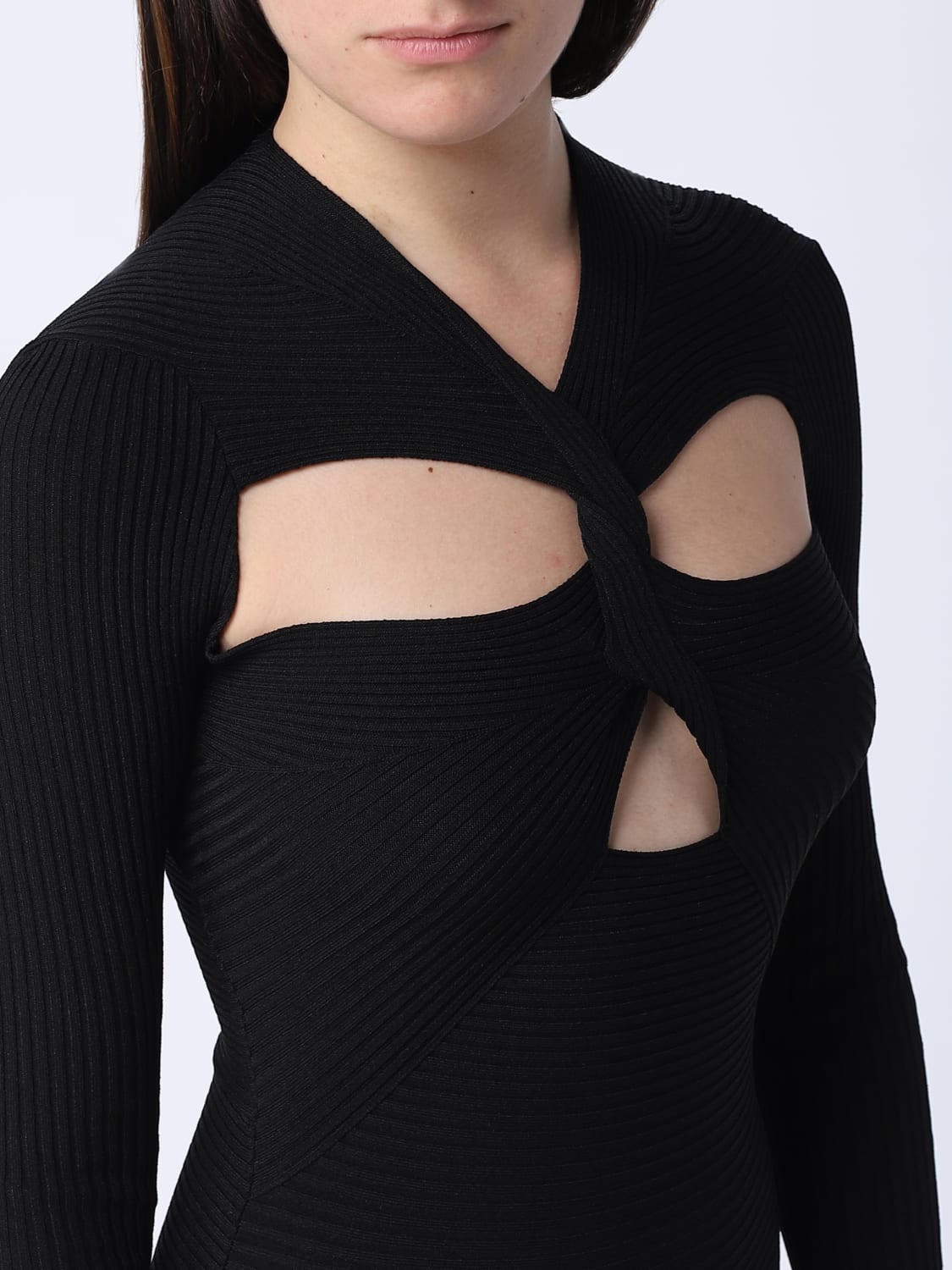 ワンピース PHILOSOPHY DI LORENZO SERAFINI Woman Dress Black 04865702 Philosophy Di Lorenzo Serafini Outlet: Dress woman - Black