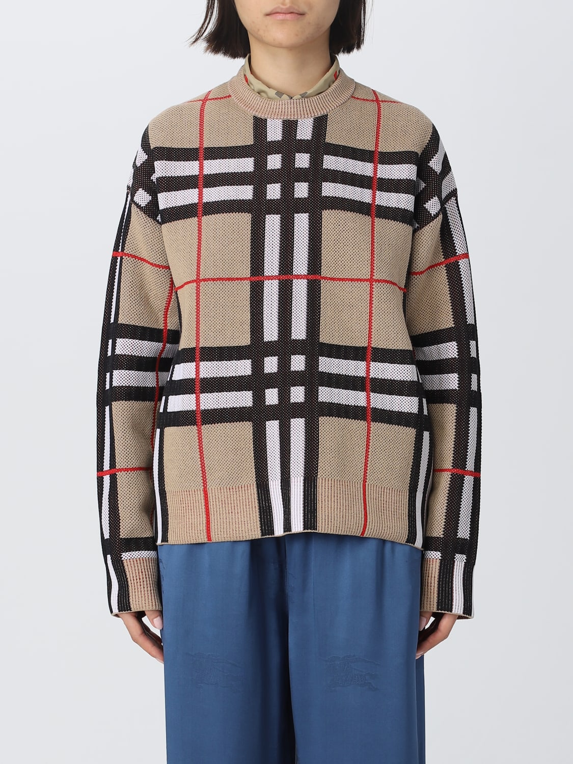 Burberry sweater in technical cotton