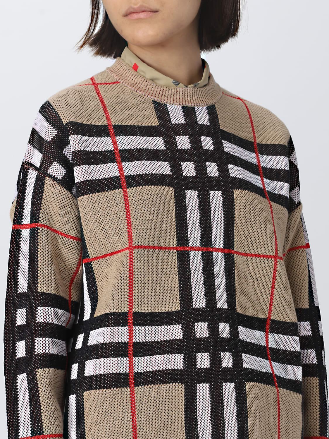 Burberry sweater in technical cotton