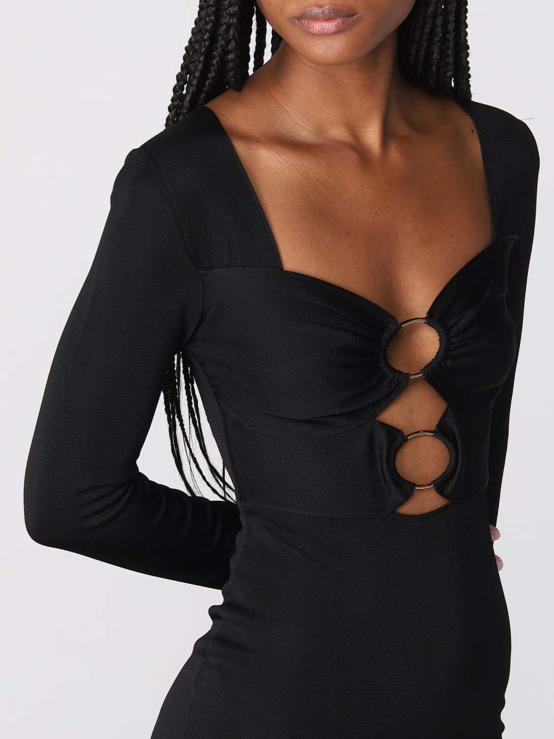 Tom Ford Outlet: viscose dress with cut-out details - Black Tom Ford Outlet: viscose dress with cut-out details - Black