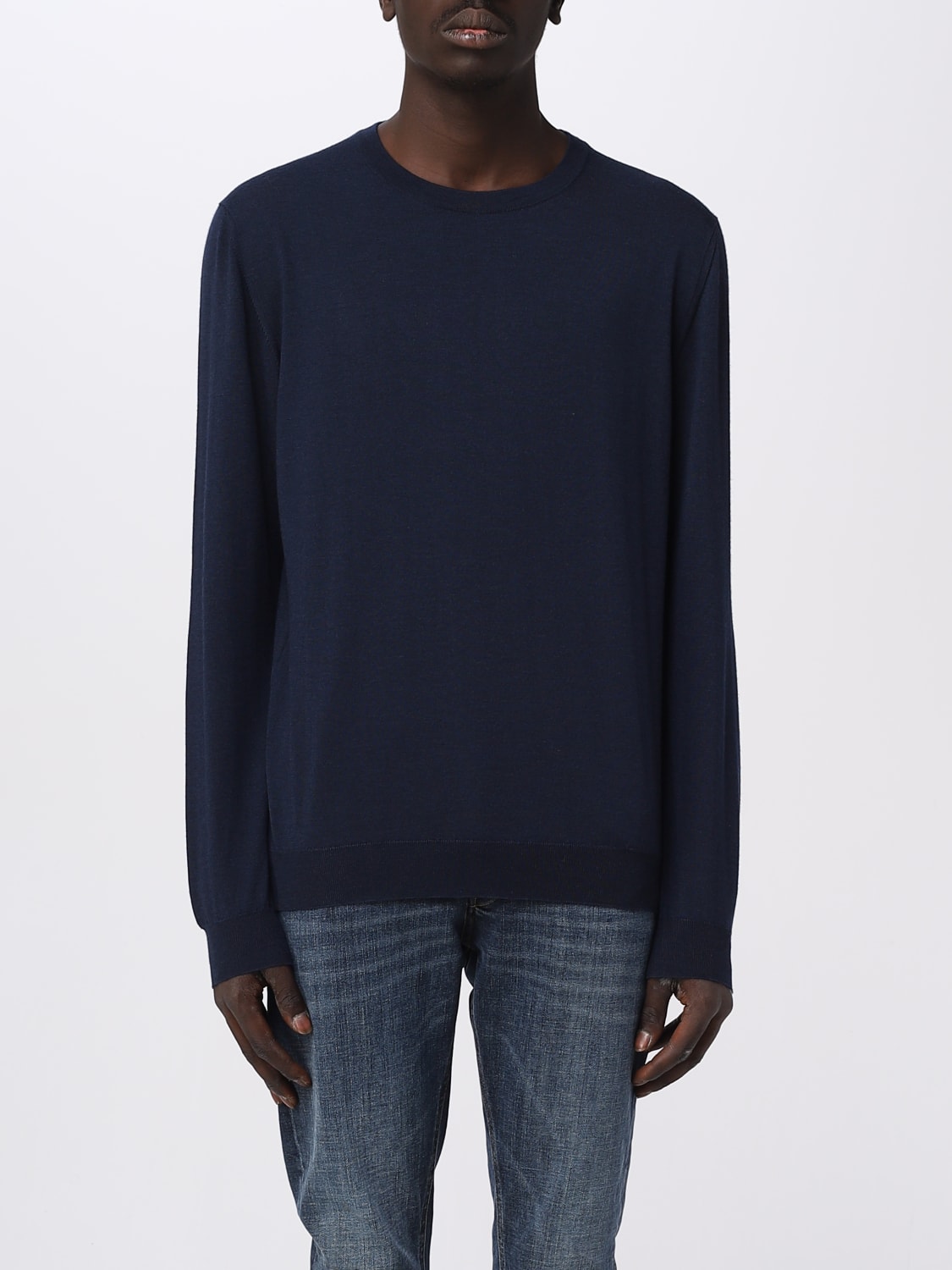 KITON SWEATER: Sweater men Kiton, Blue - Img 1