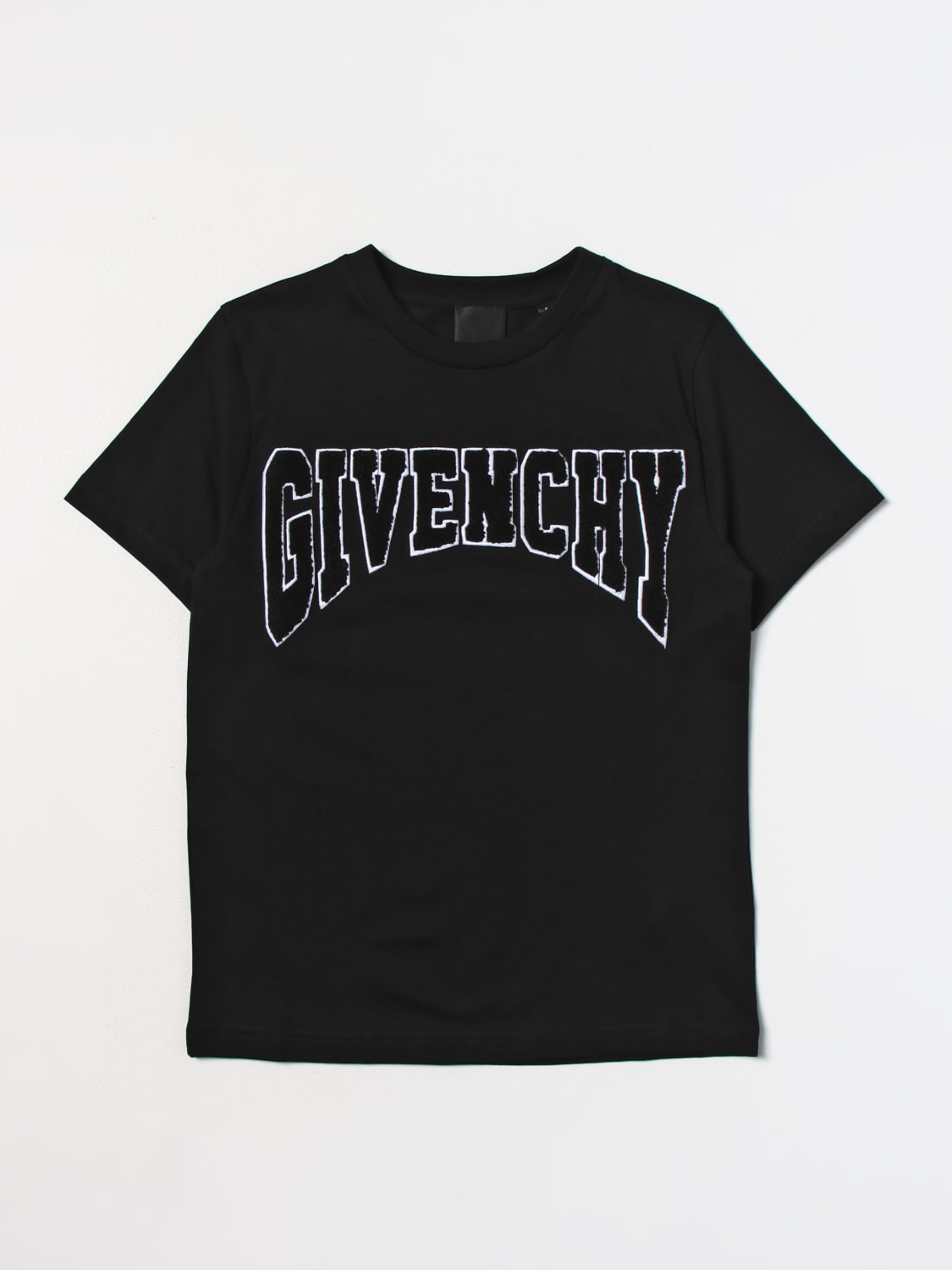 GIVENCHY：Tシャツ ボーイ - ブラック | GIGLIO.COMオンラインの 