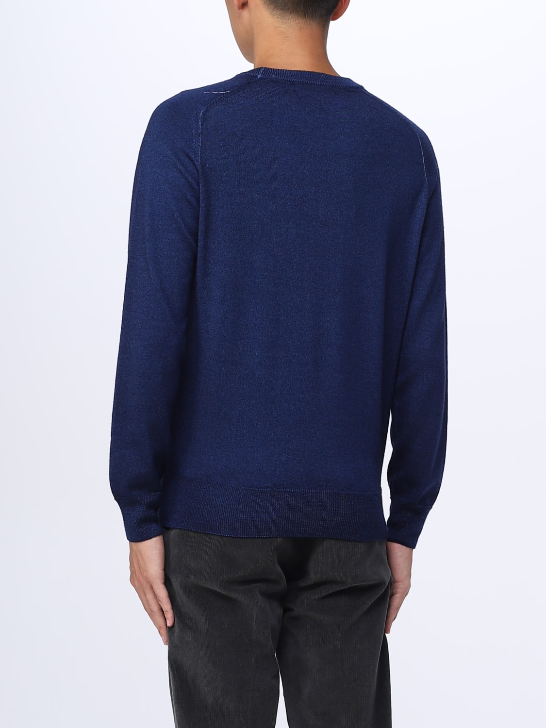 Etro Wool Sweater Blue Etro Sweater 1n9339294 Online At Giglio