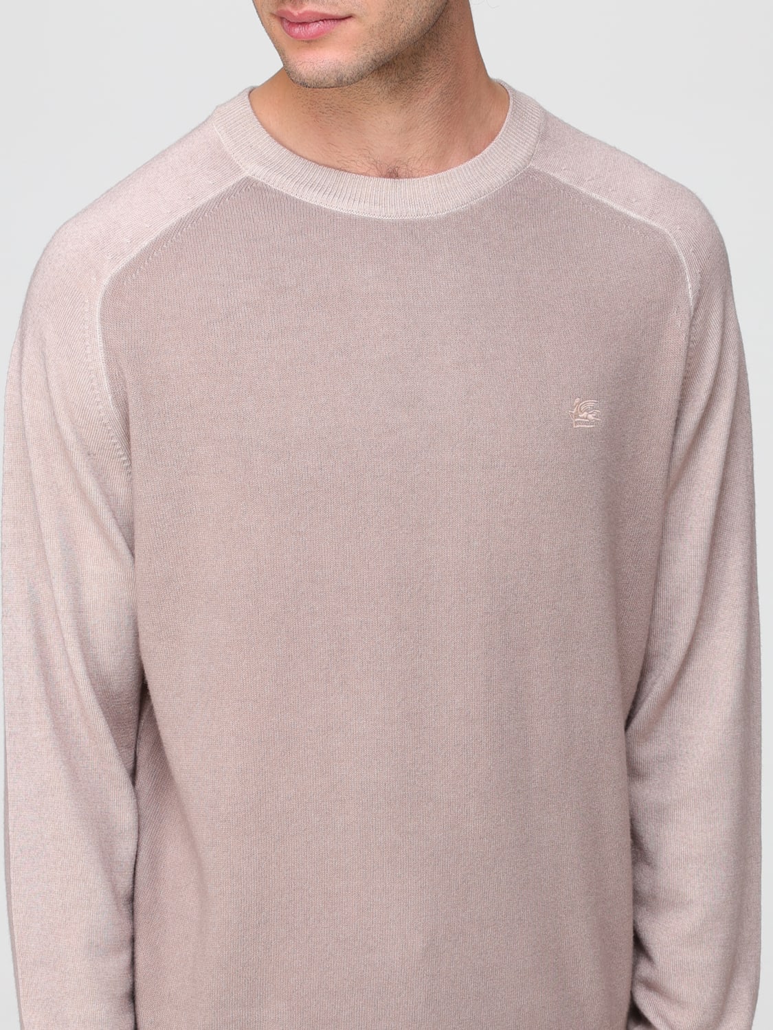 ETRO SWEATER: Etro wool sweater, Beige - Img 5