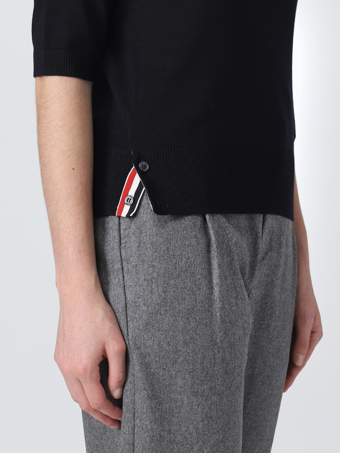 THOM BROWNE JERSEY: Jersey mujer Thom Browne, Azul Oscuro - Img 5