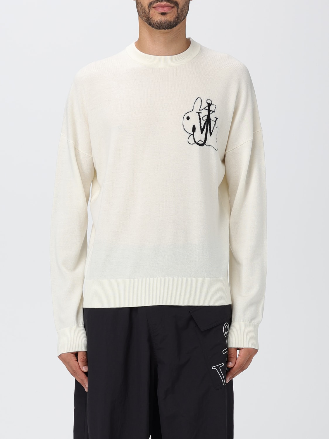 JW ANDERSON PULLOVER: Pullover herren Jw Anderson, Weiß - Img 1