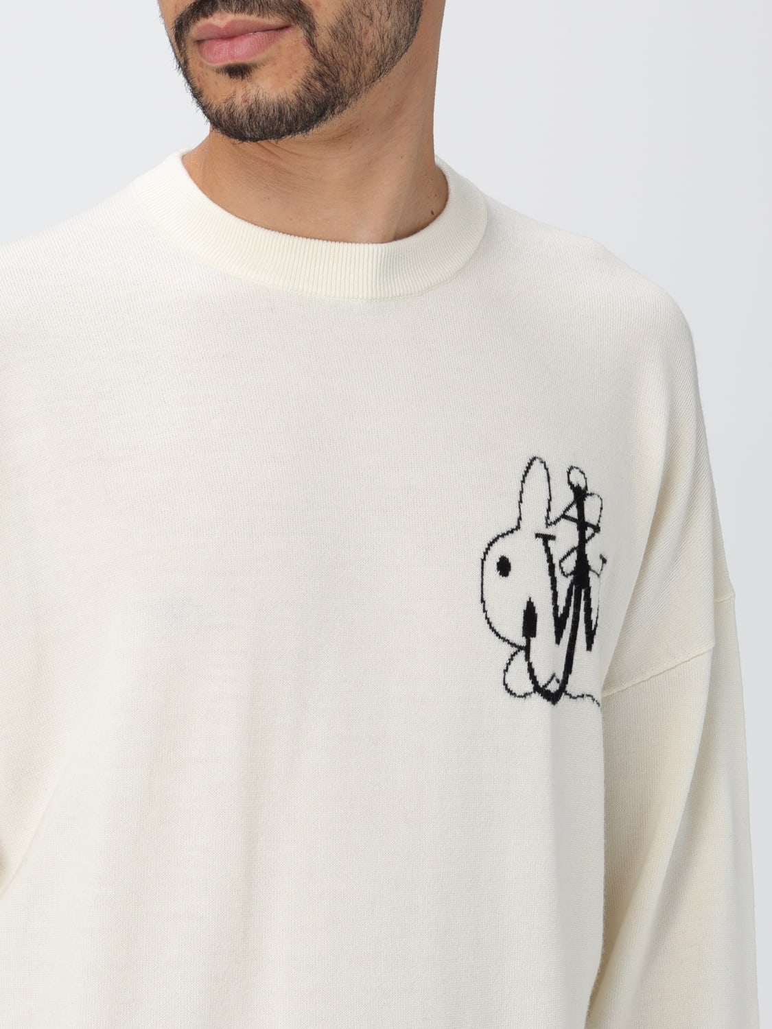 JW ANDERSON PULLOVER: Pullover herren Jw Anderson, Weiß - Img 5