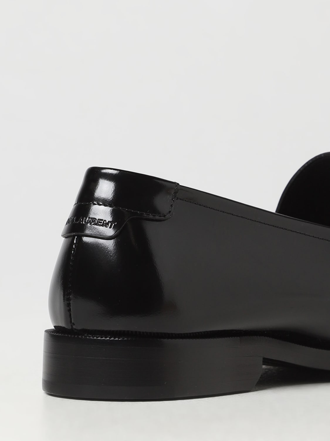 SAINT LAURENT MOKASSINS: Sneakers herren Saint Laurent, Schwarz - Img 3