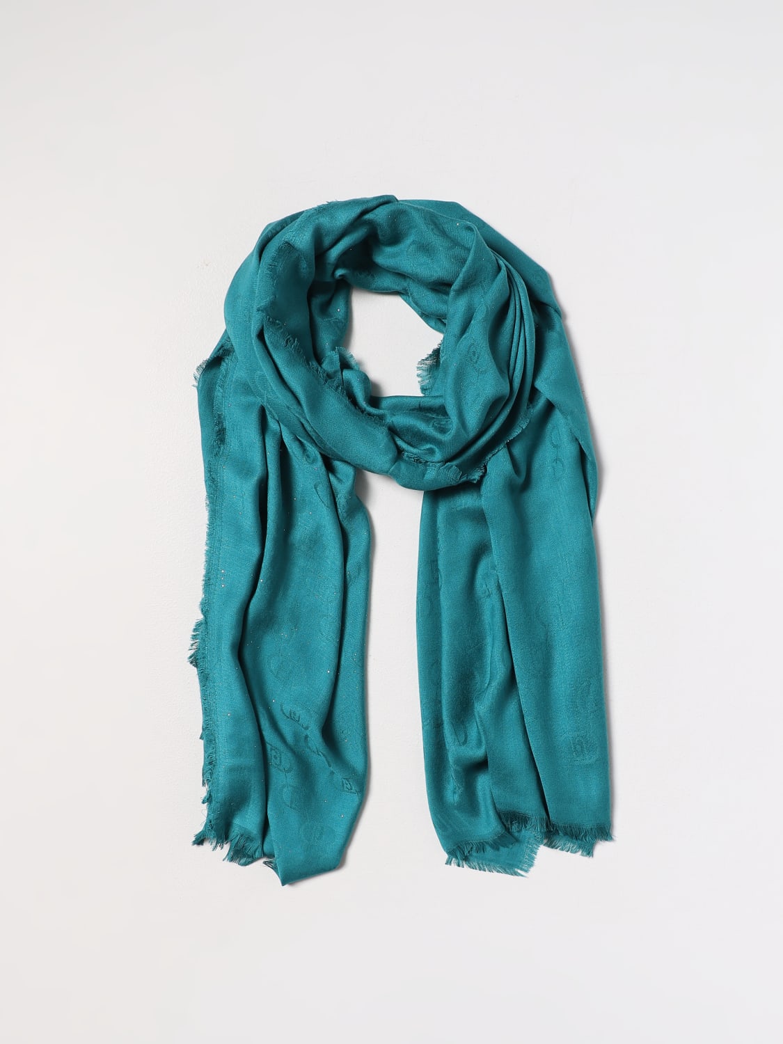スカーフ LIU JO Woman Scarf Green 2F3080T0300 84930 Liu Jo Outlet: Neck scarf woman - Green | Liu Jo scarf