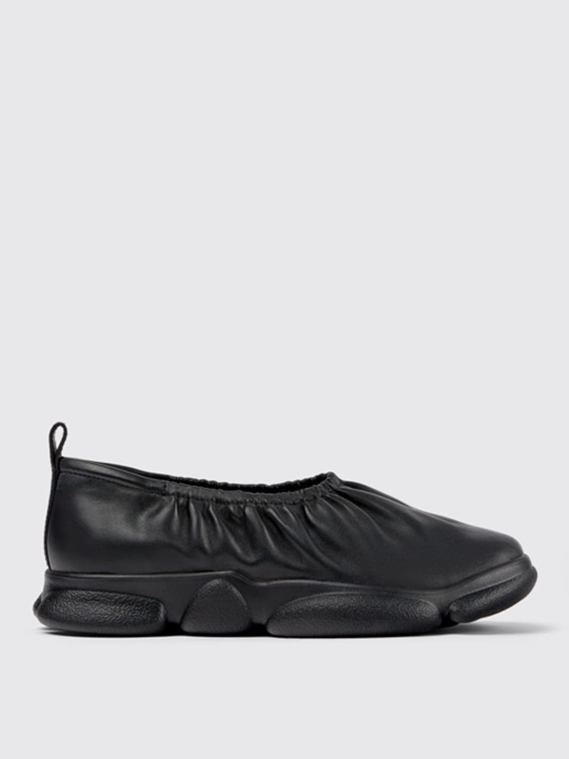 CAMPER SNEAKERS: Camper Karst shoes in leather, Black - Img 1