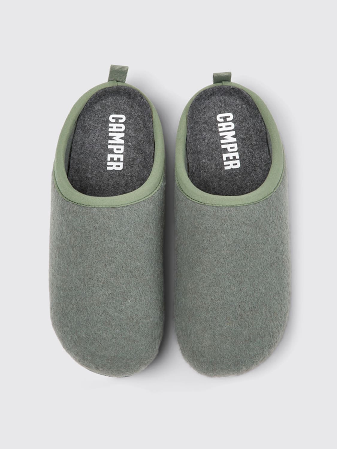 CAMPER LOUNGEWEAR: Shoes woman Camper, Green - Img 4