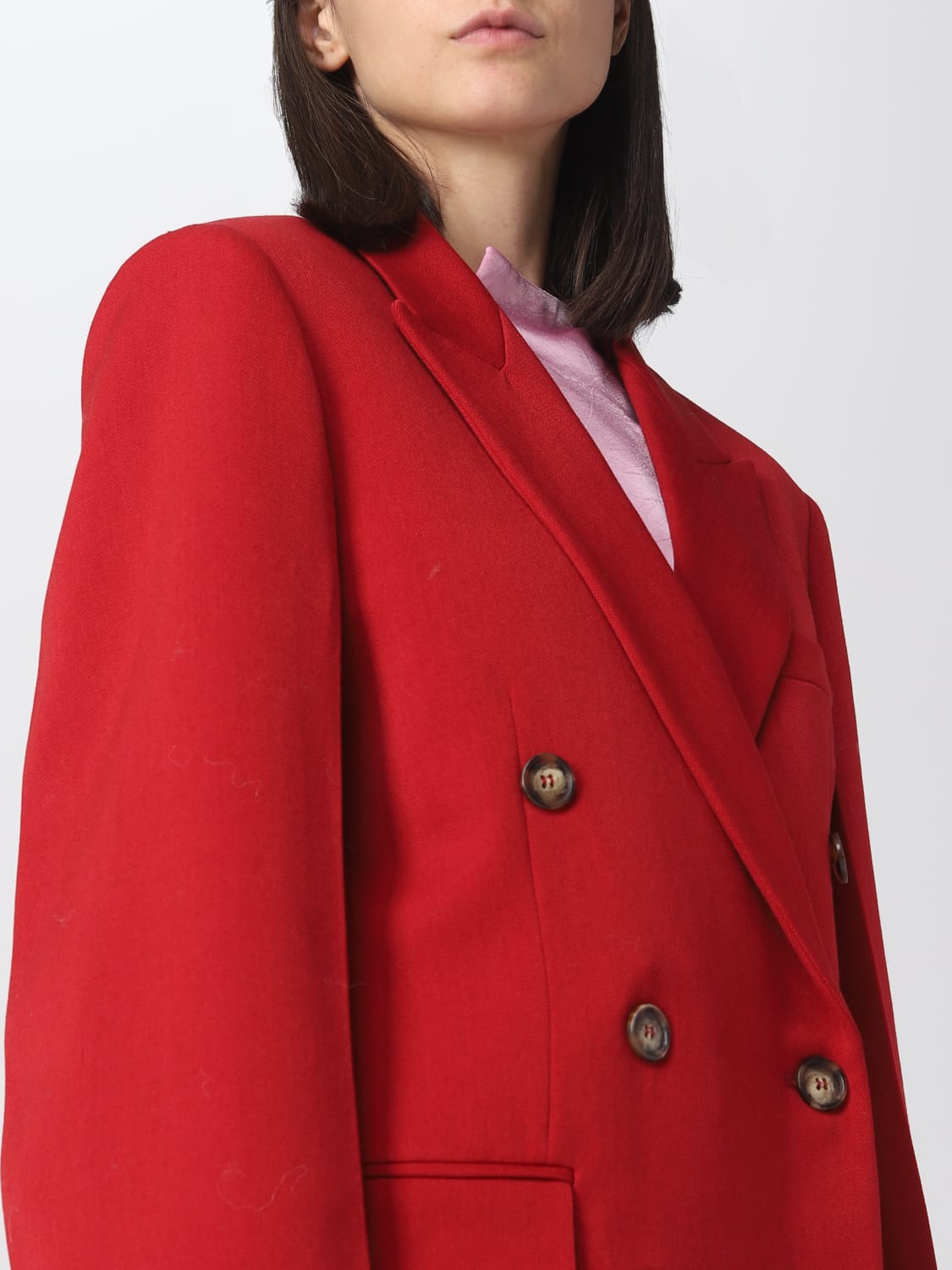 スーツ VICTORIA BECKHAM Women Jackets 1323WJK004851A 725 red VICTORIA VICTORIA BECKHAM: Blazer woman - Red | Victoria