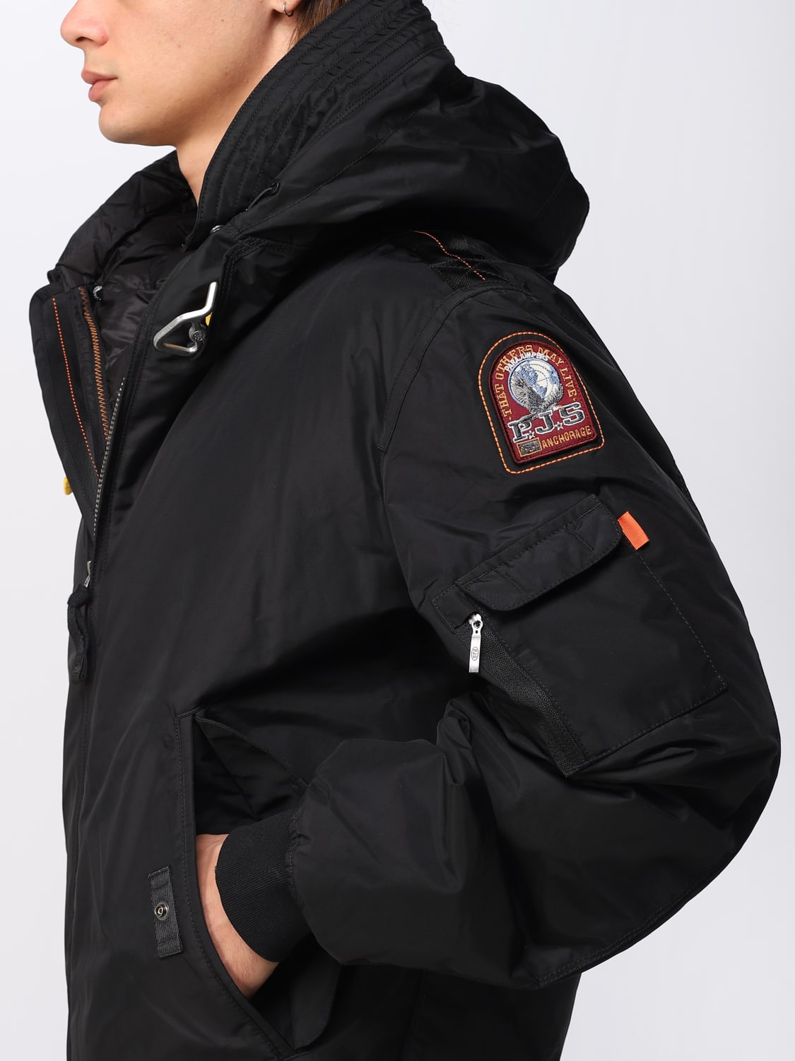 PARAJUMPERS: Jacket men - Black | Parajumpers jacket 23WMPMJKMC01