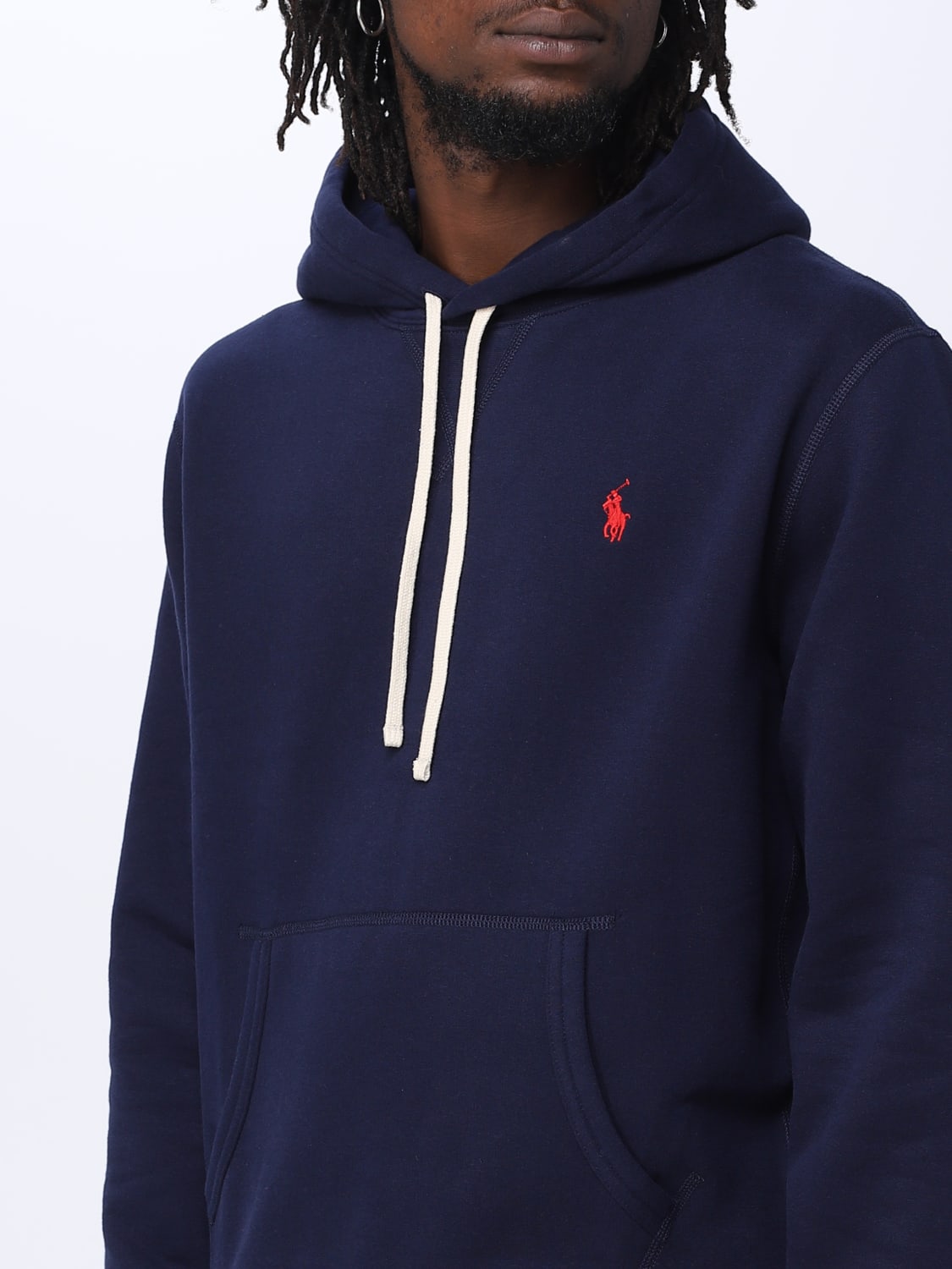POLO RALPH LAUREN SWEATSHIRT: Pullover herren Polo Ralph Lauren, Blau - Img 3