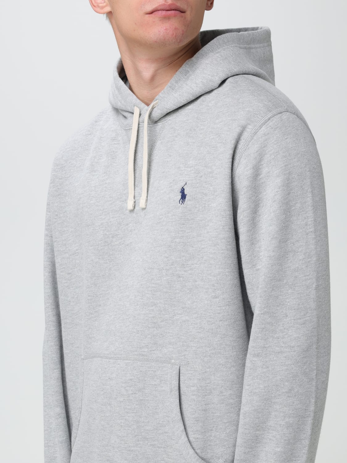 POLO RALPH LAUREN SWEATSHIRT: Sweater men Polo Ralph Lauren, Grey - Img 3