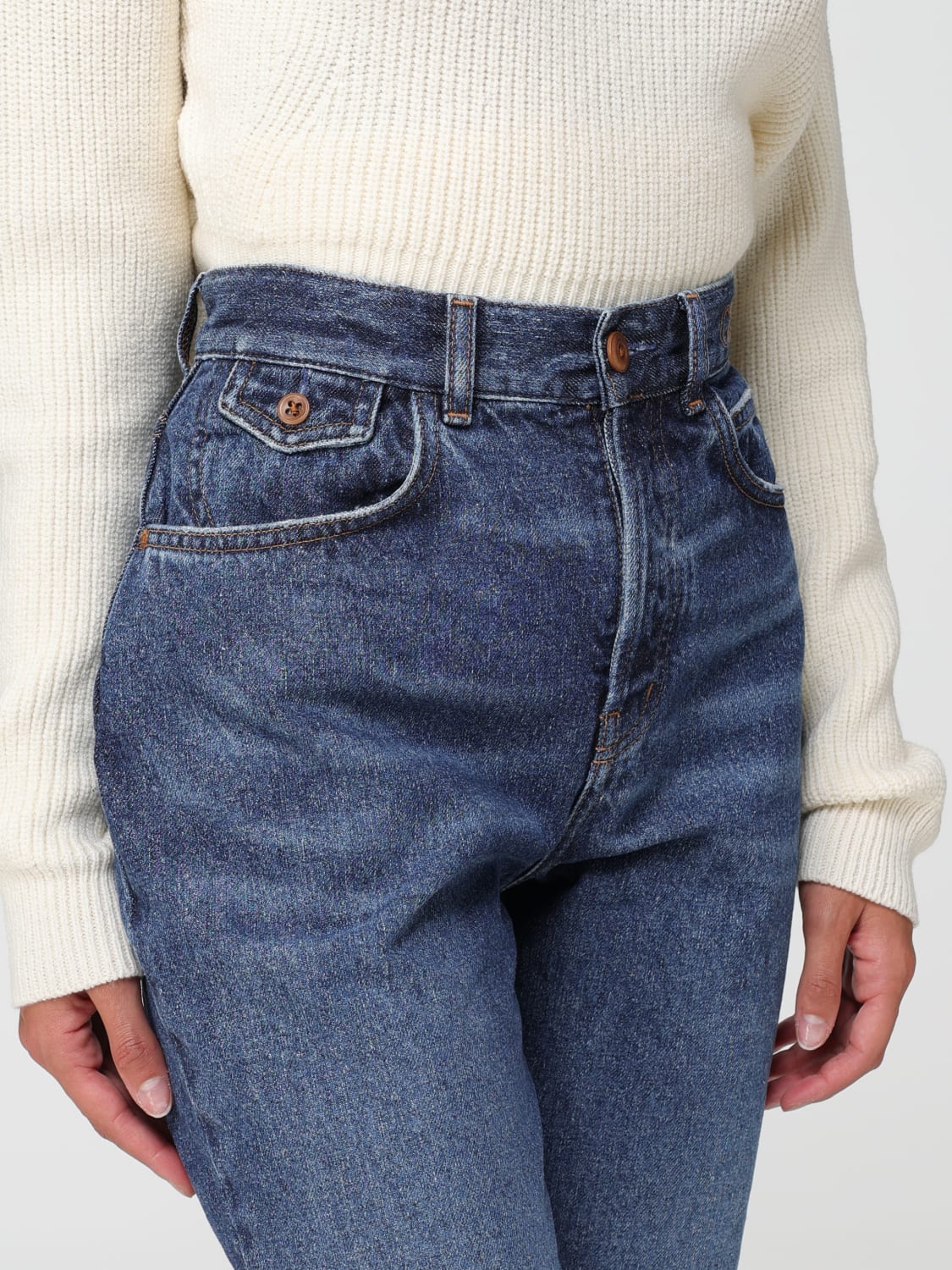 デニム・ジーパン CHLOE Woman Jeans Denim C23ADP06150 467 Chloéアウトレット:ジーンズ レディース - デニム | GIGLIO.COM