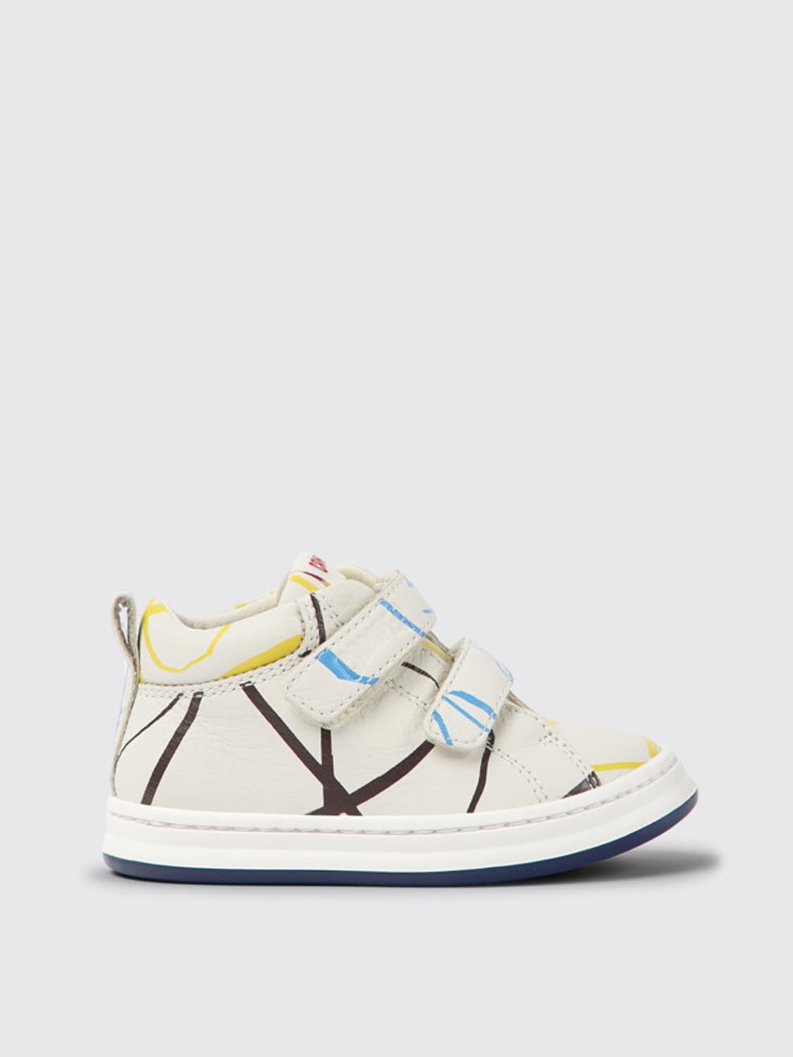 CAMPER SNEAKERS: Camper Twins sneakers in leather, Multicolor - Img 1