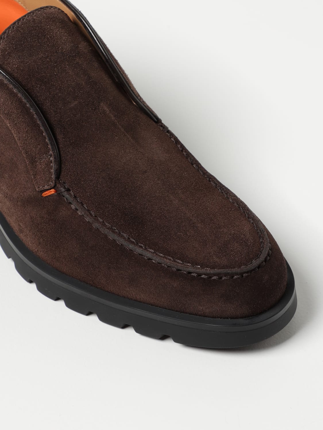 SANTONI 短靴: 鞋 男士 Santoni, 棕色 - Img 4