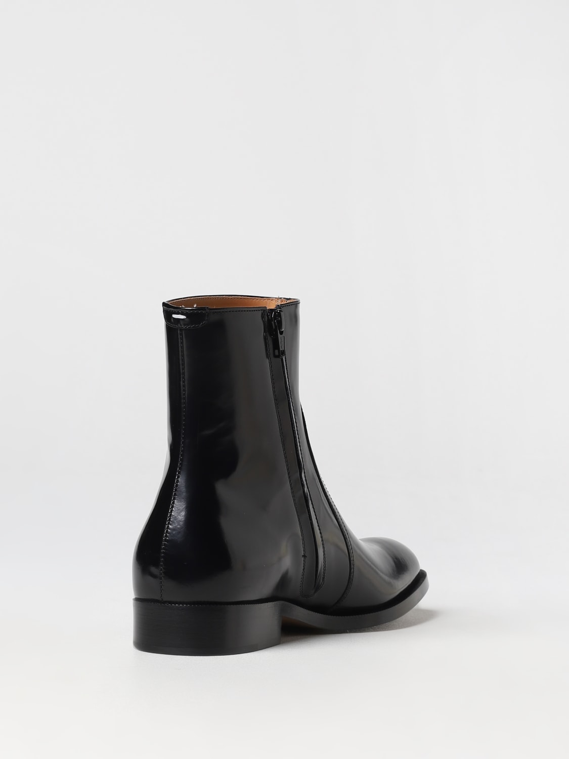 MAISON MARGIELA: Boots men - Black | Maison Margiela boots S37WU0415P3827  online at GIGLIO.COM