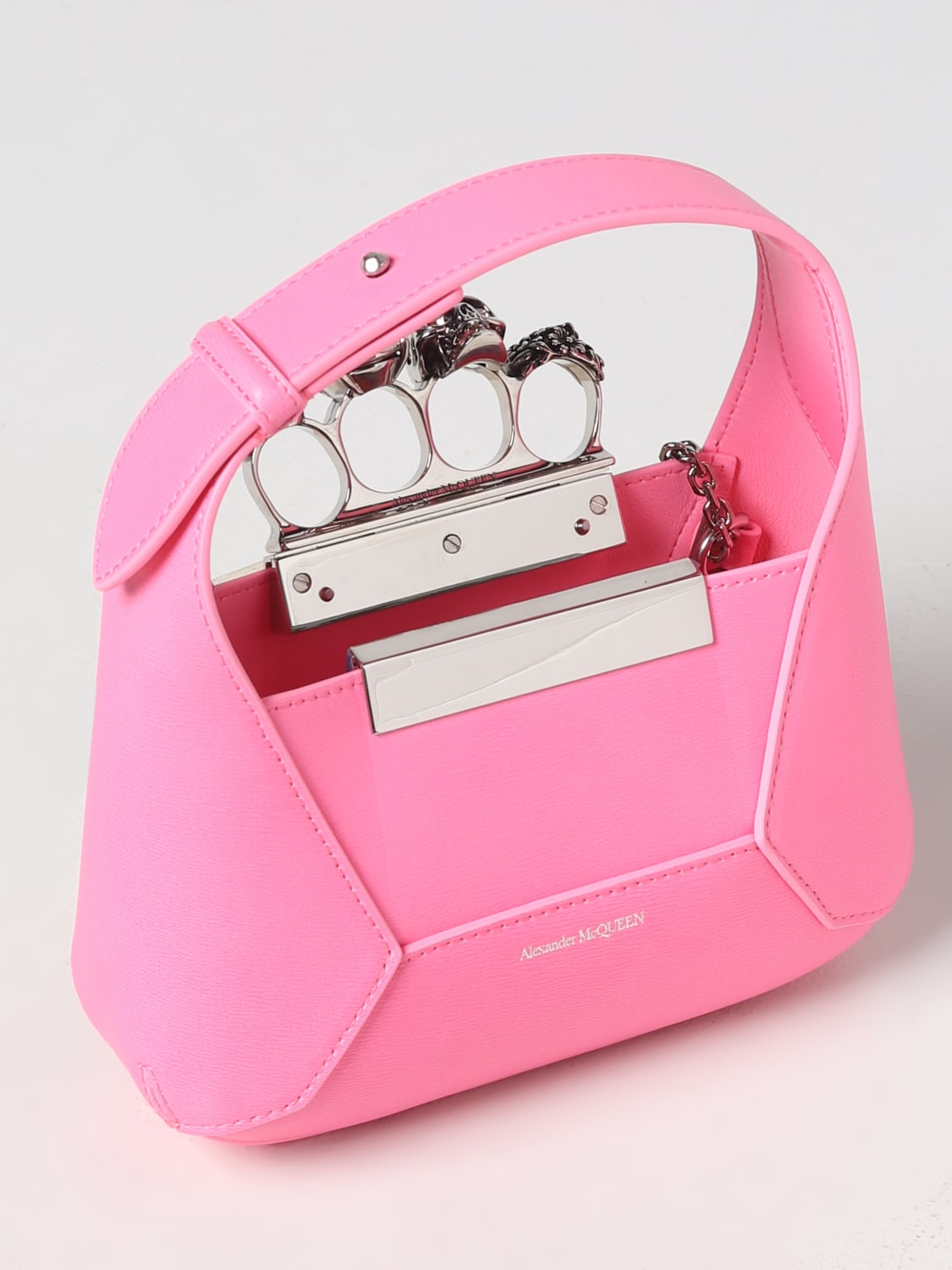 バッグ・カバンその他 ALEXANDER MCQUEEN Woman Mini bag Fuchsia 731136DYTAD 5705 McQueen Outlet: Handbag woman - Fuchsia | McQueen mini bag