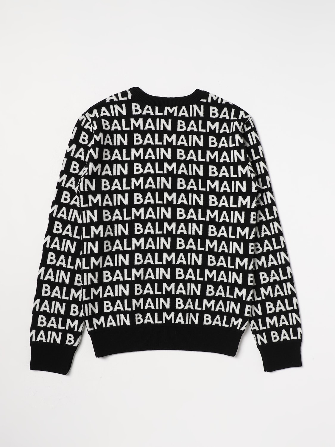 BALMAIN SWEATER: Sweater kids Balmain Kids, Black - Img 2