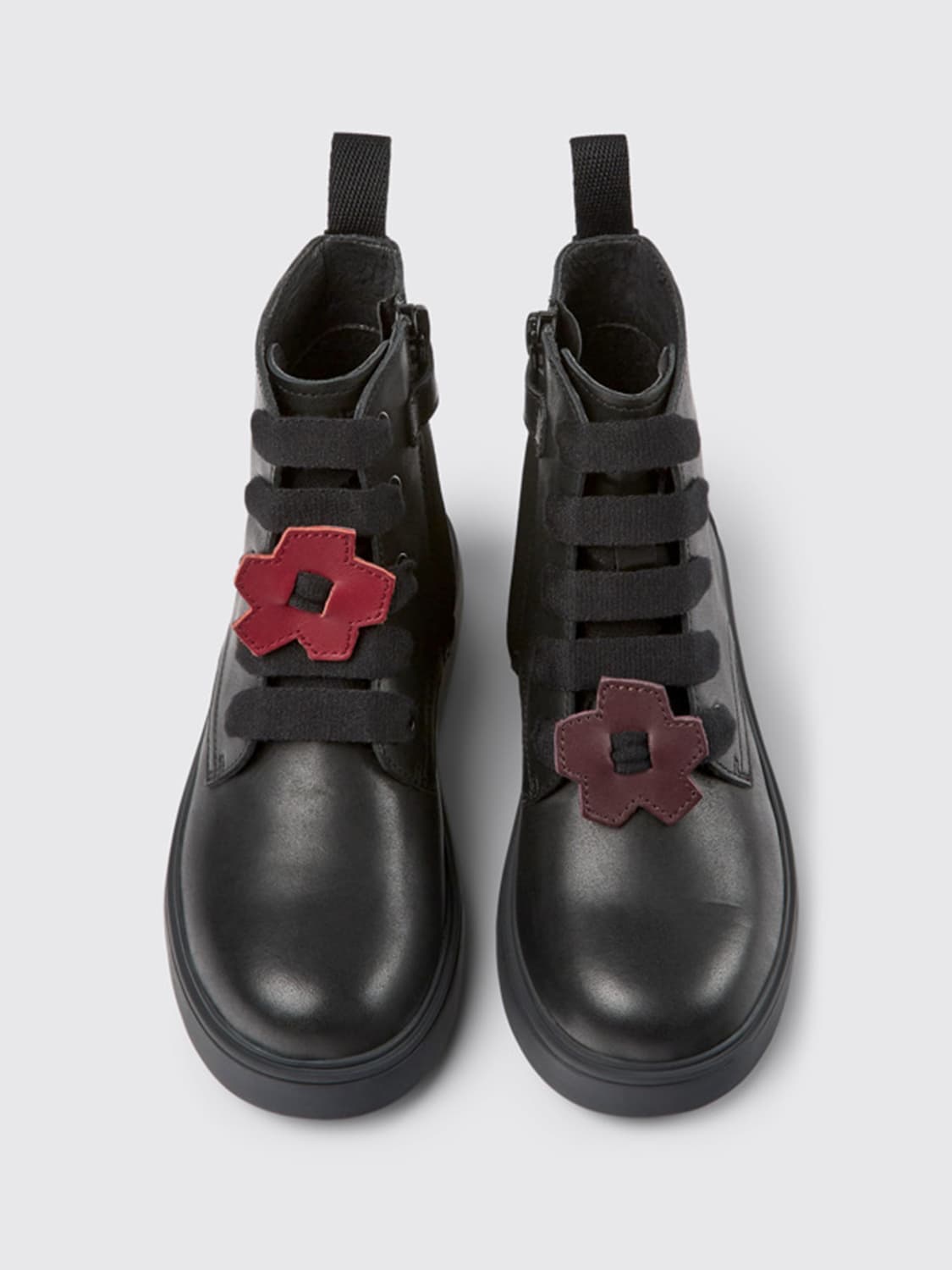 CAMPER Twins leather ankle boots Black Camper shoes K900150 017 TWINS online at GIGLIO.COM