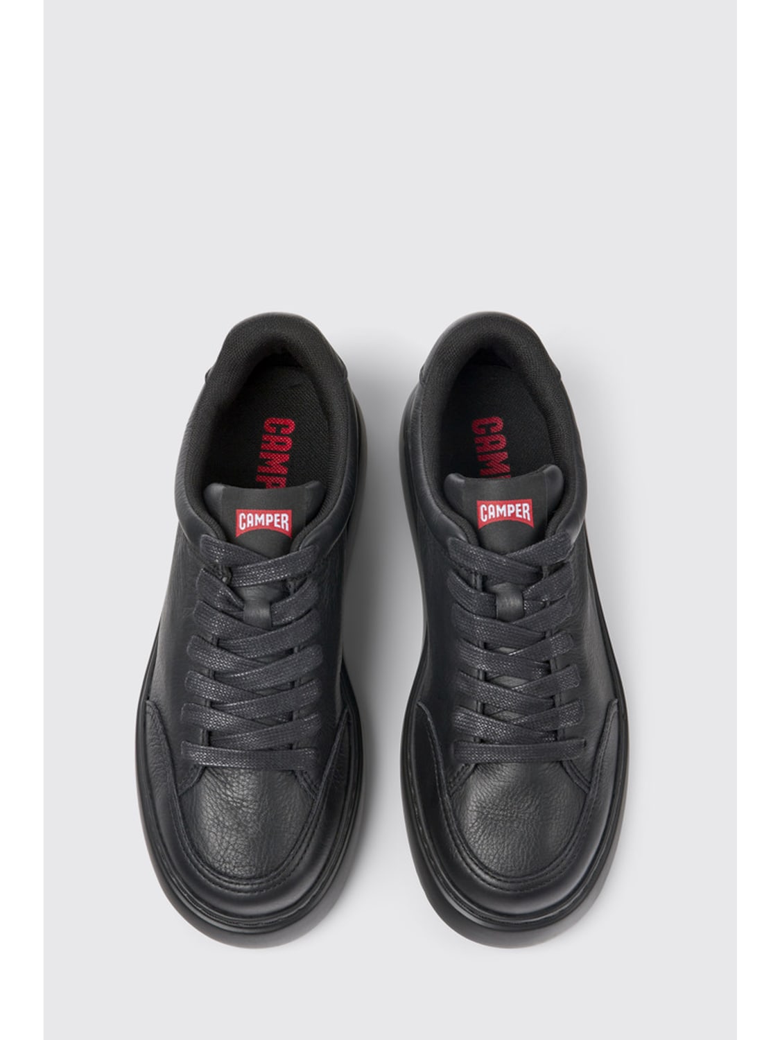 CAMPER SNEAKERS: Sneakers Runner K21 Camper in pelle, Nero - Img 4