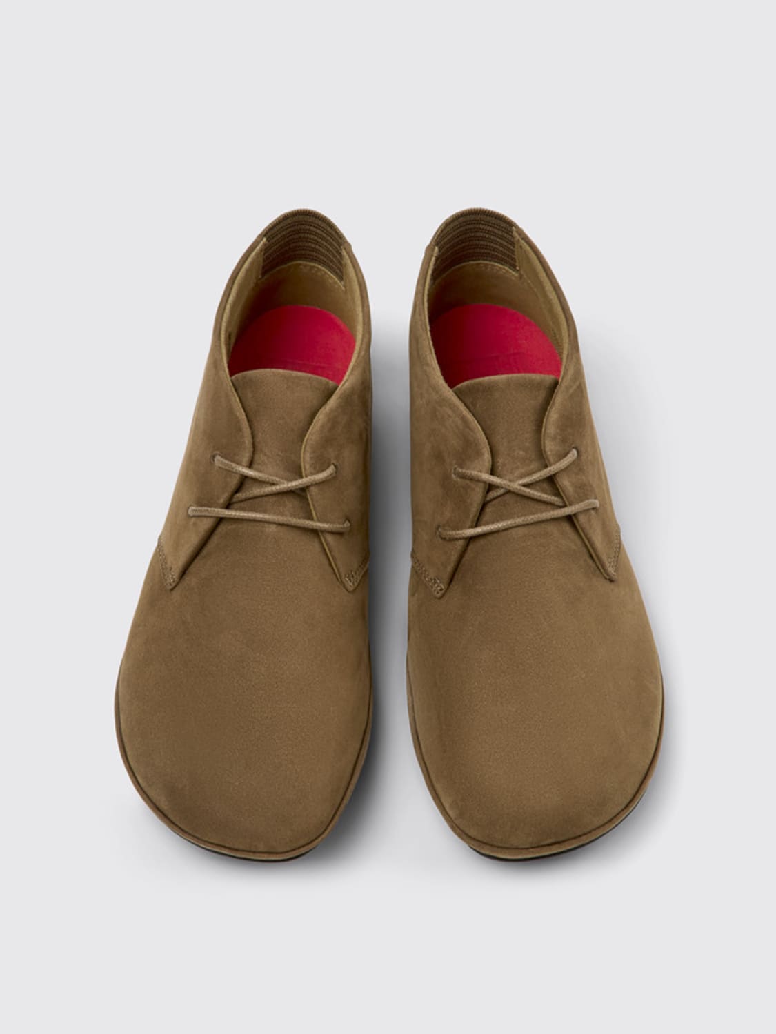 ローファー・オックスフォード CAMPER Woman Oxford shoes Brown K400221-030 RIGHT 0 Right Brown Ankle Boots for Women - Spring/Summer collection