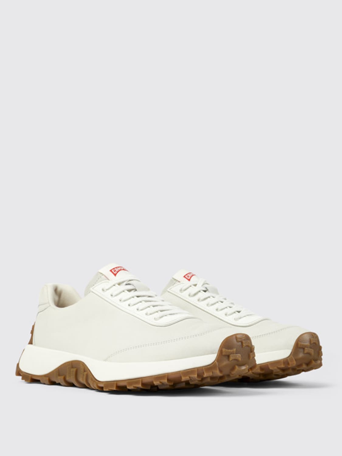 CAMPER SNEAKERS: Sneakers Drift Trail Vibram Camper in pelle, Bianco - Img 2