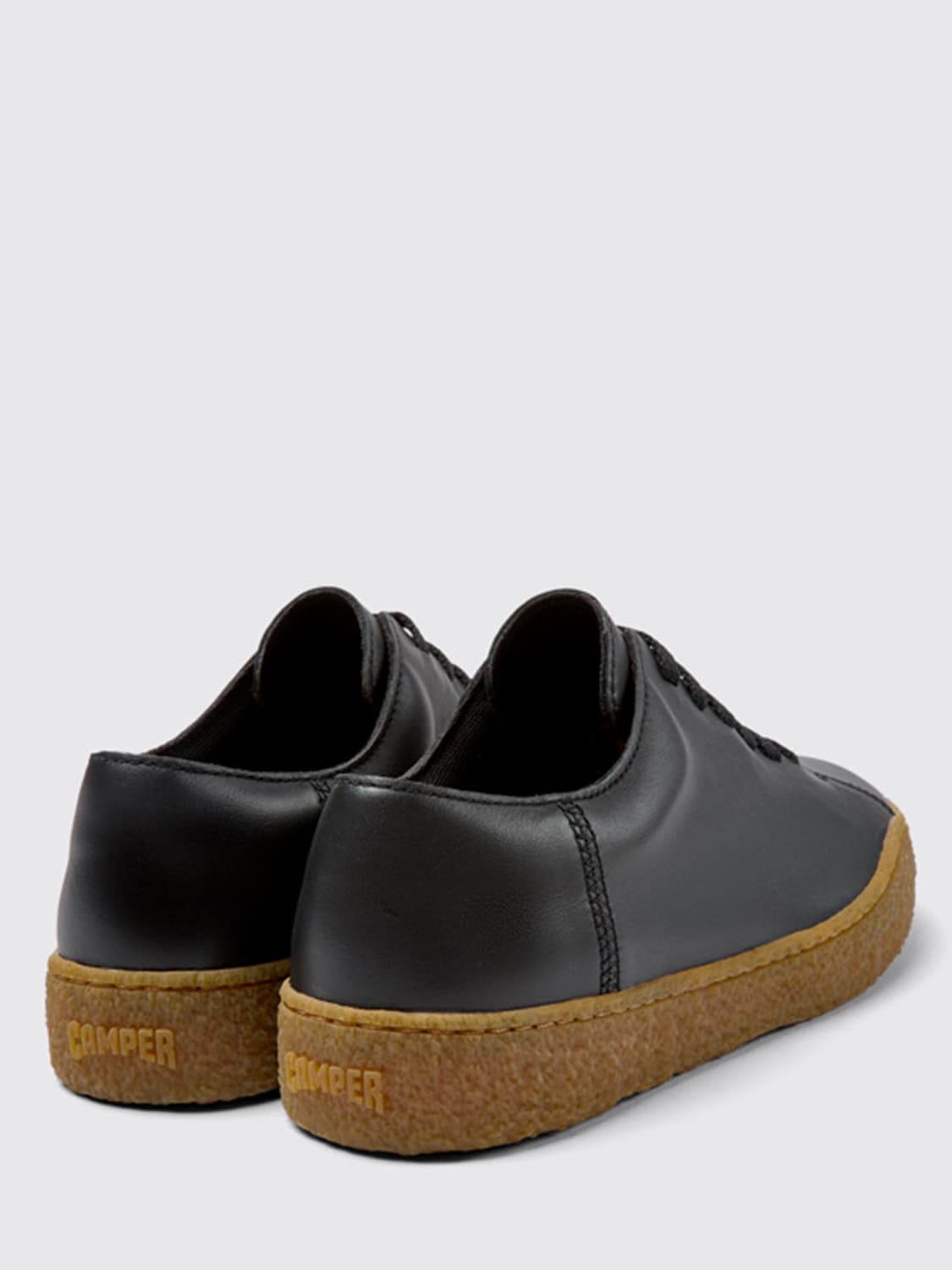 CAMPER SNEAKERS: Sneakers Peu Terreno Camper in pelle, Nero - Img 3