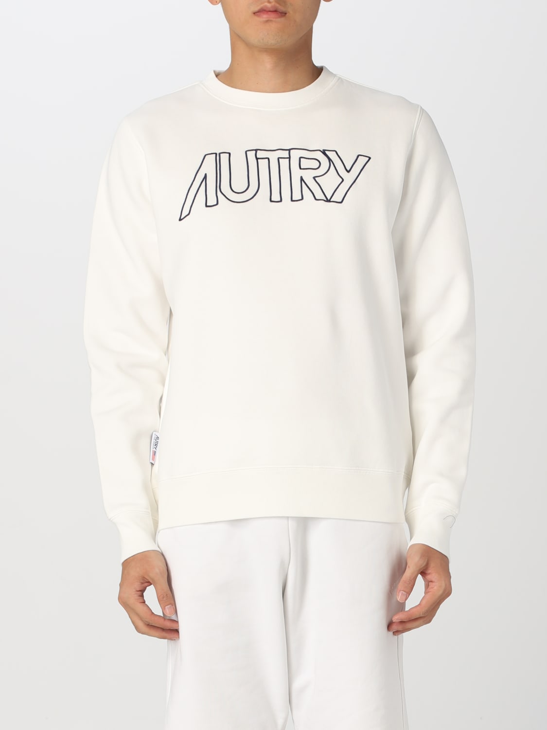 AUTRY スウェットシャツ: スウェットシャツ メンズ Autry, ホワイト - Img 1