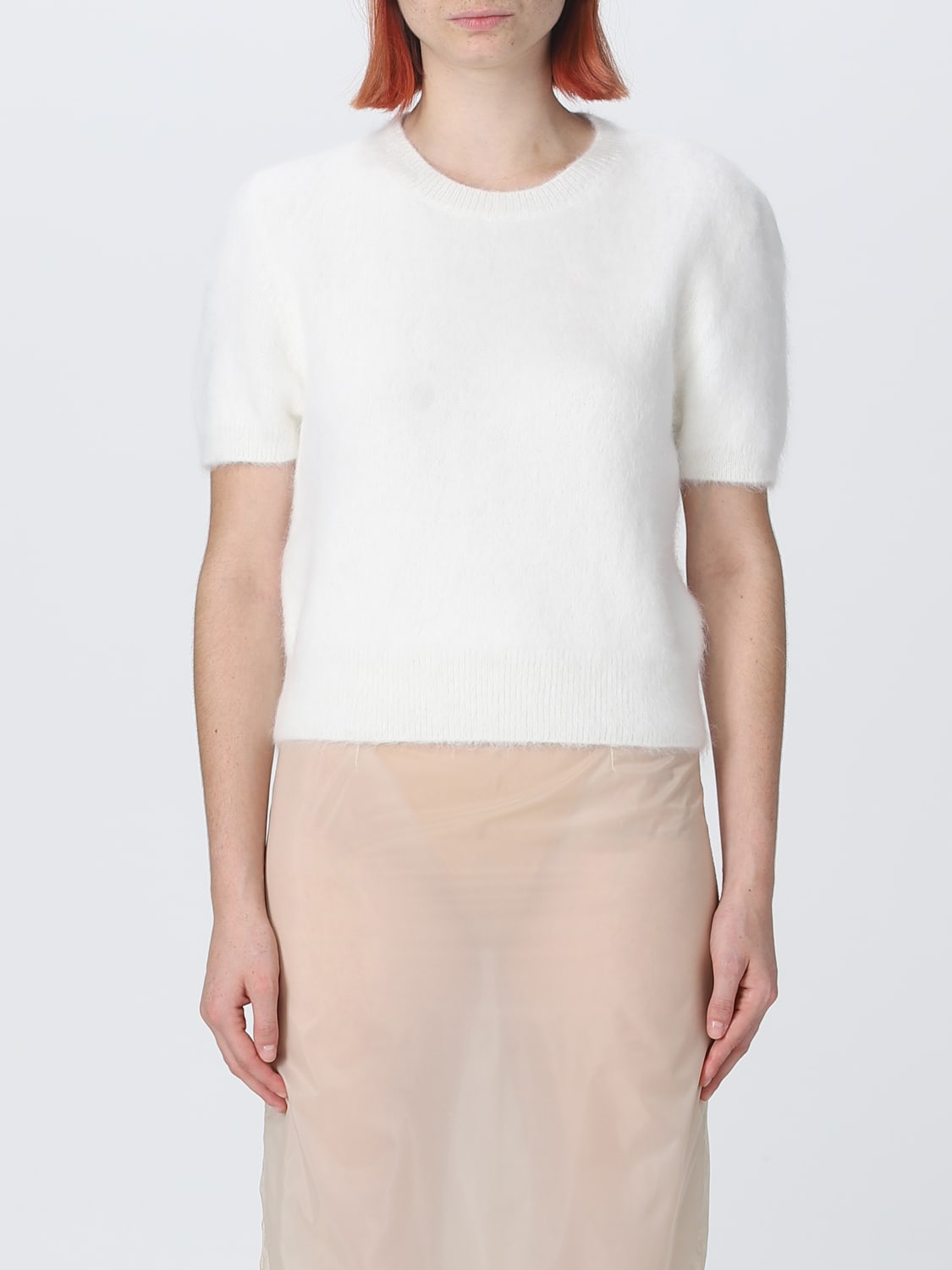 MAISON MARGIELA SWEATER: T-shirt woman Maison Margiela, White - Img 1