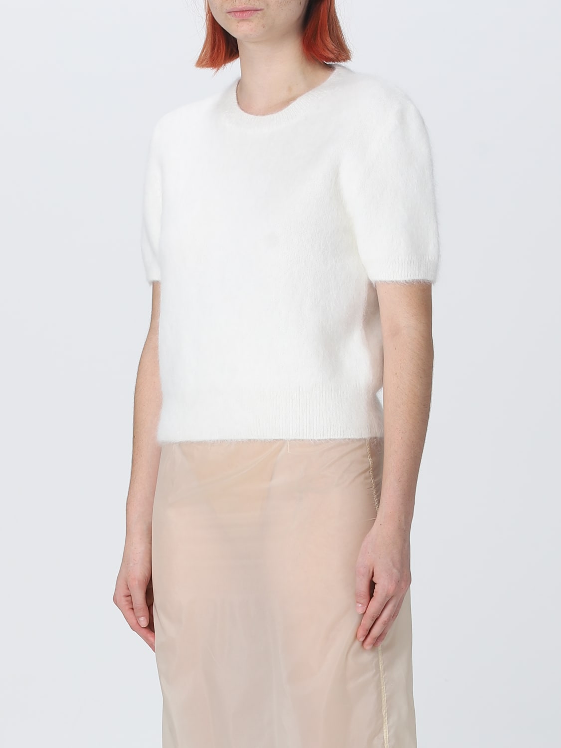 MAISON MARGIELA SWEATER: T-shirt woman Maison Margiela, White - Img 4