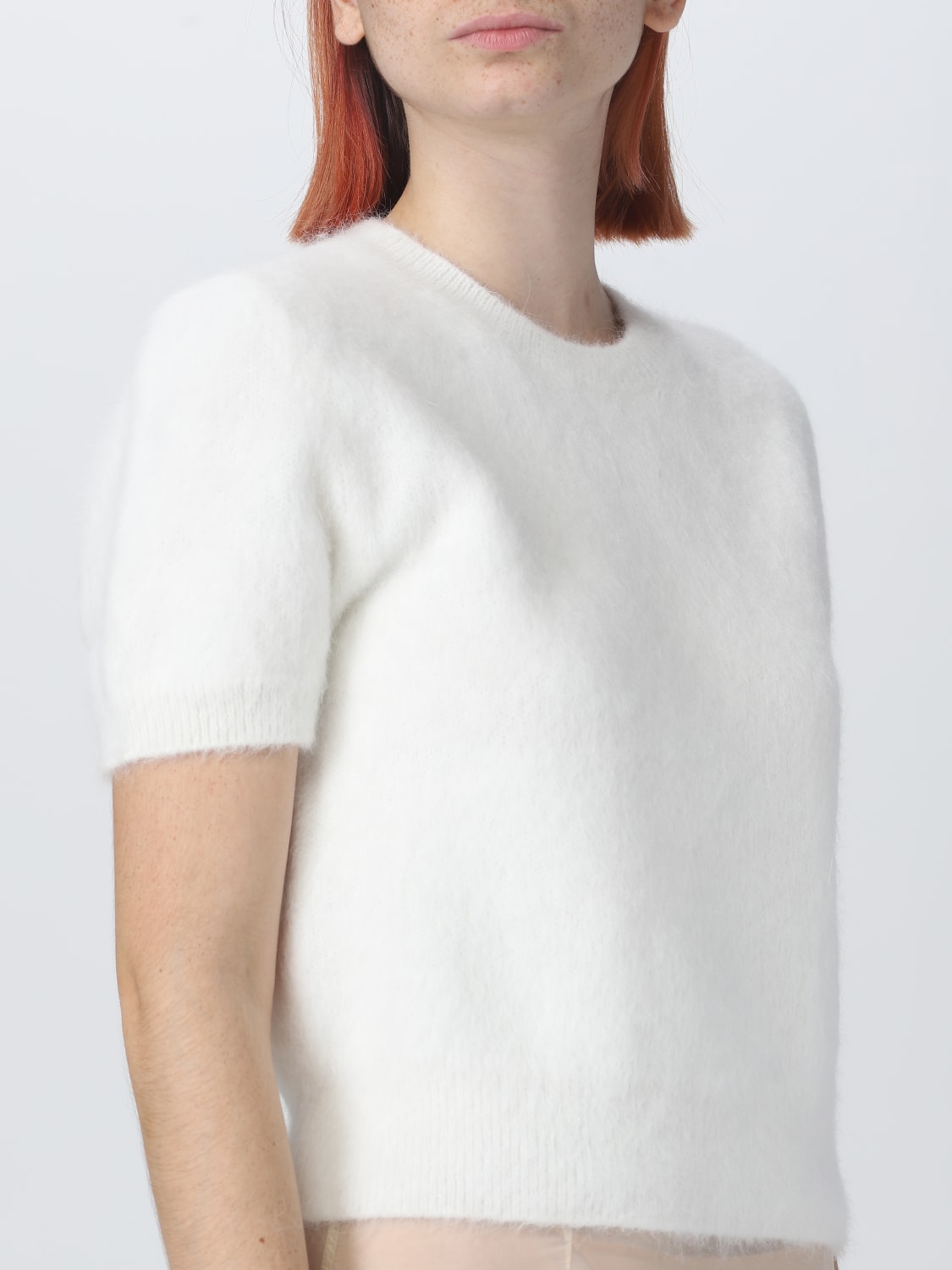 MAISON MARGIELA SWEATER: T-shirt woman Maison Margiela, White - Img 5