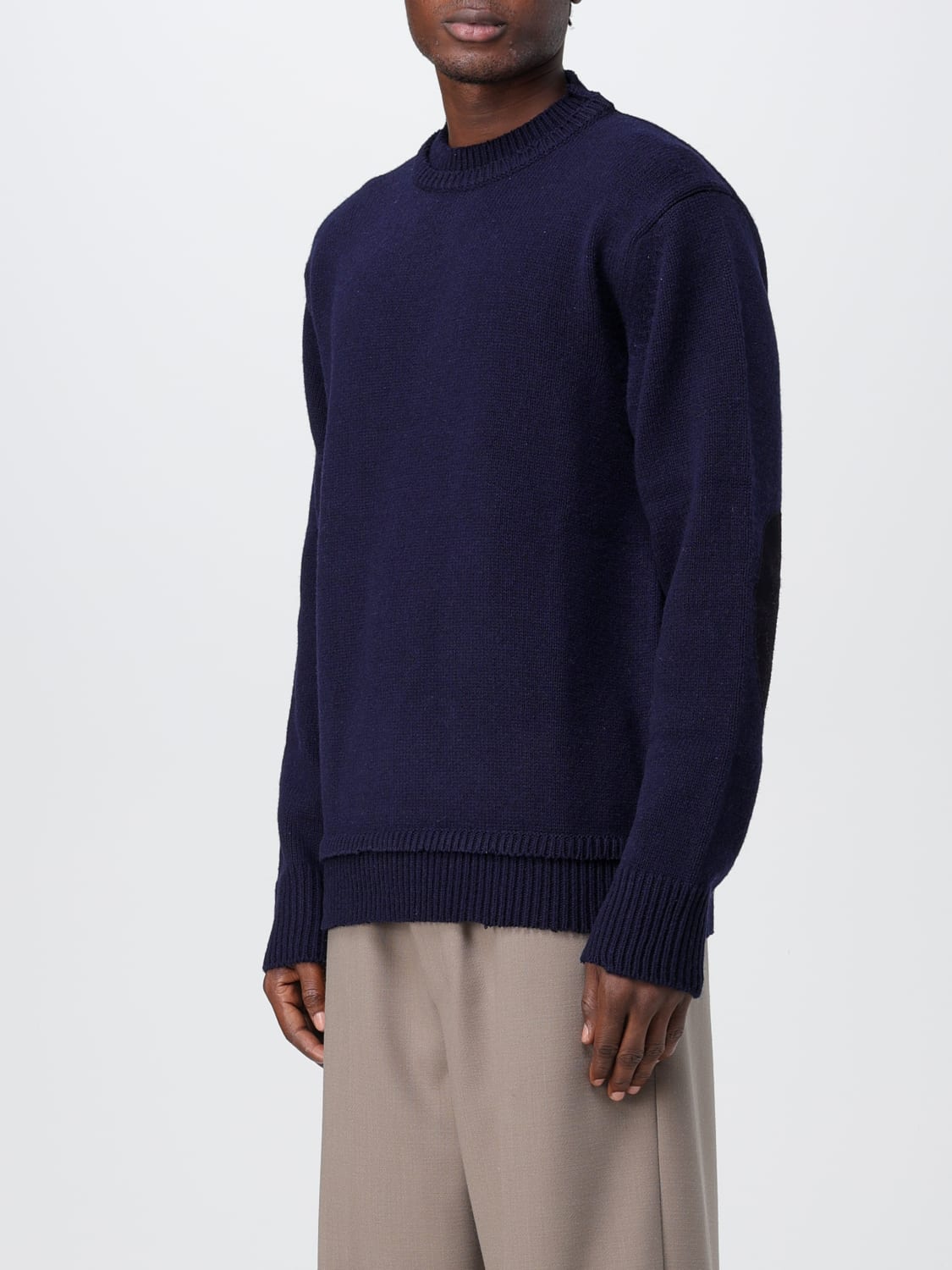 Maison Margiela Outlet: Sweater men - Blue | Maison Margiela sweater  SI1GP0001S18064 online at GIGLIO.COM