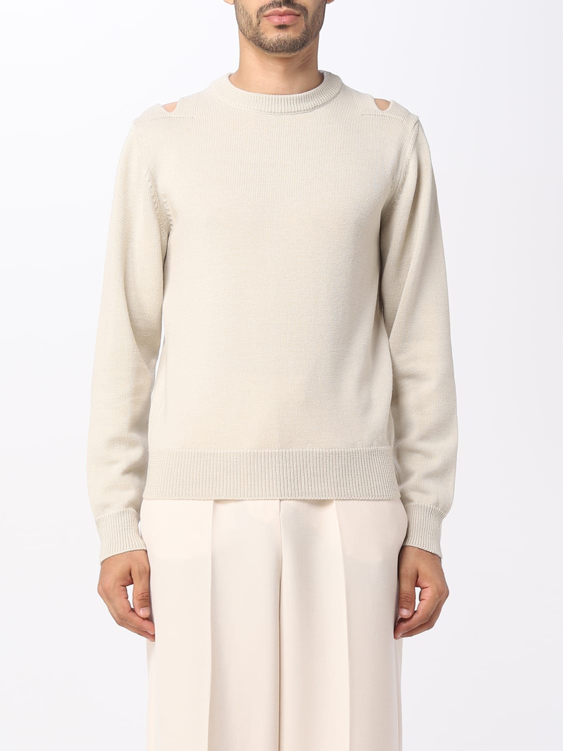 JIL SANDER SWEATER: Sweater men Jil Sander, White - Img 1