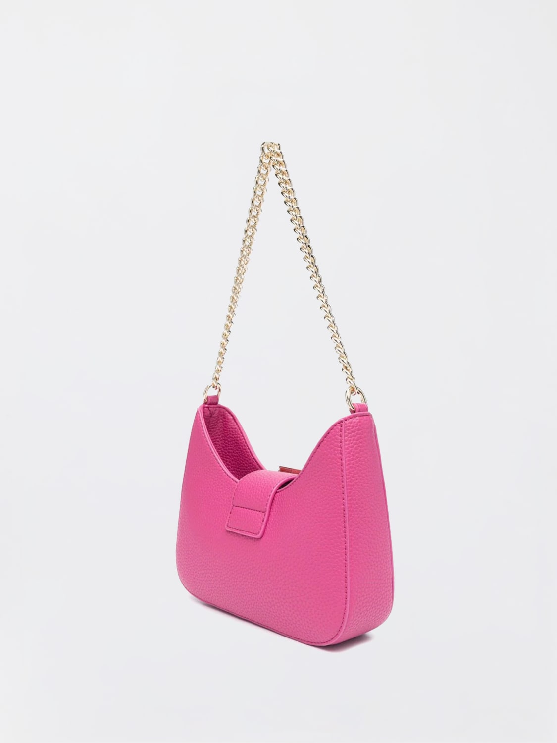 VERSACE JEANS COUTURE MINI BAG: Versace Jeans Couture bag in grained synthetic leather, Fuchsia - Img 2