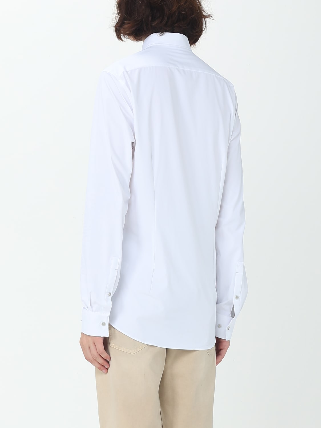 MICHAEL KORS SHIRT: Michael Kors shirt in stretch cotton, White - Img 2
