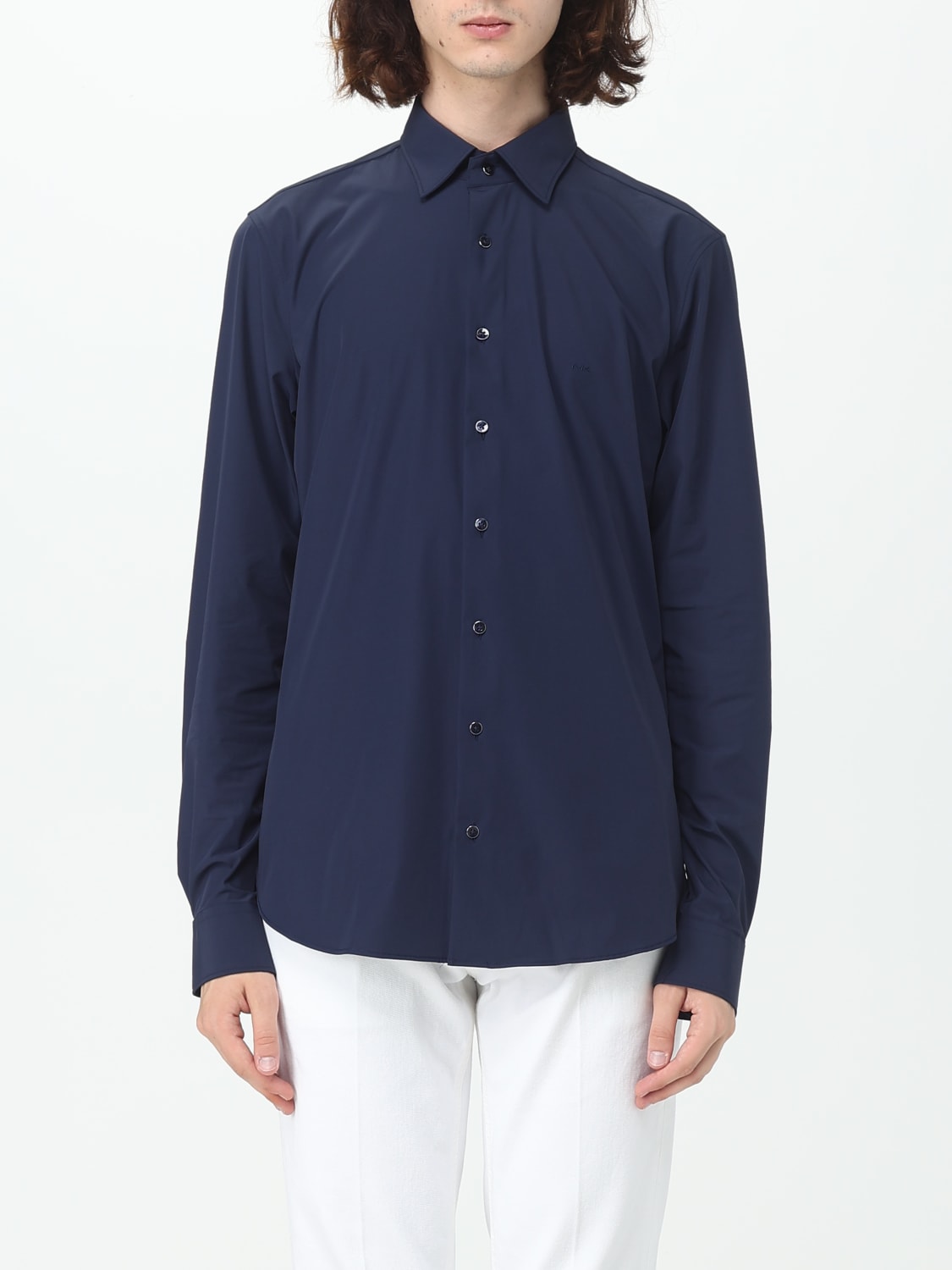 Giglio Camicia Michael Michael Kors in cotone stretch