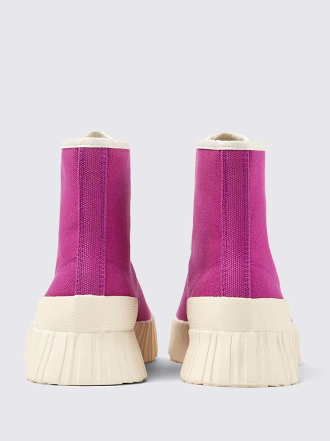 CAMPER SNEAKERS: Camper Roz sneakers in recycled cotton, Violet - Img 4