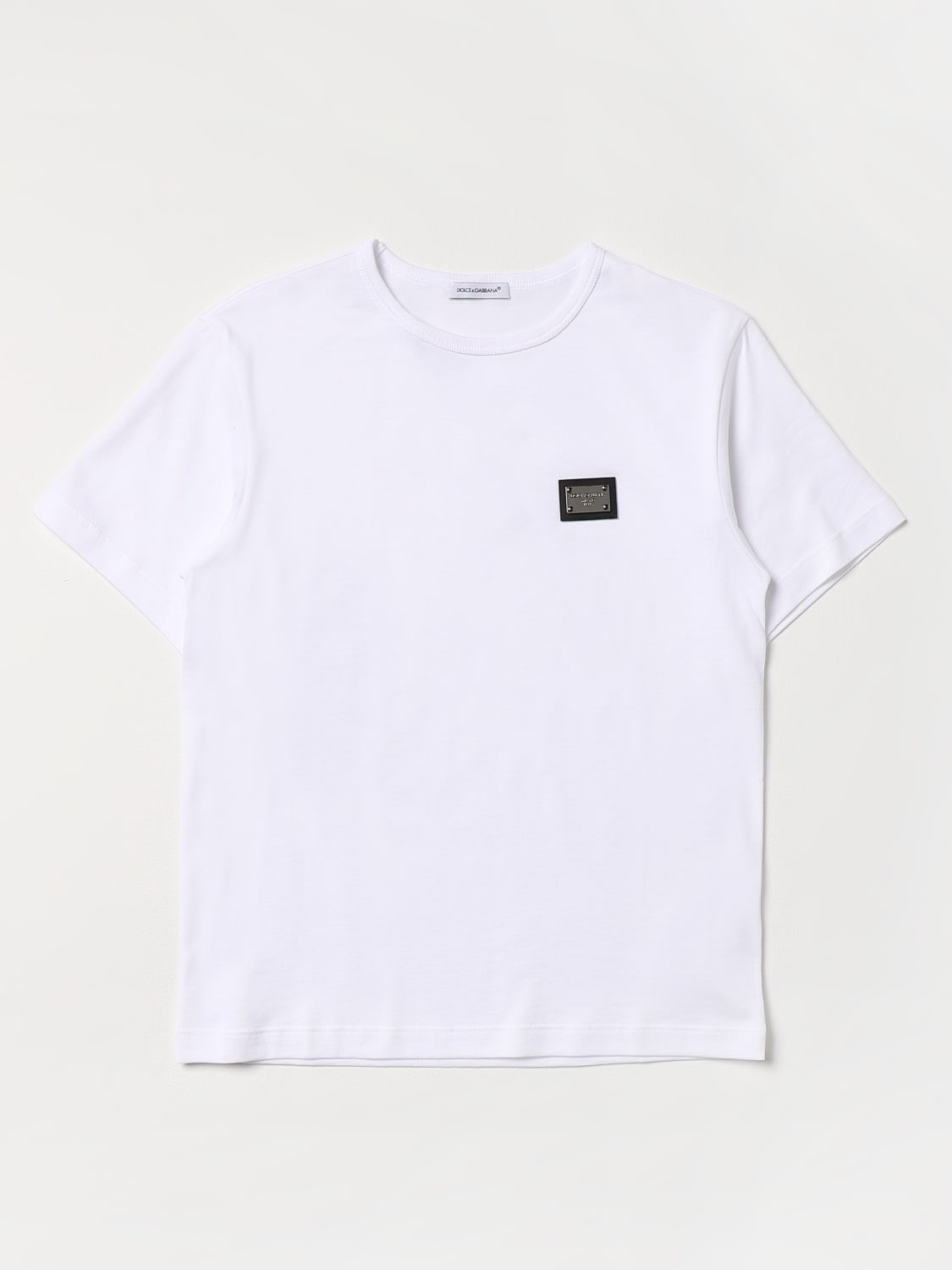 DOLCE & GABBANA T-SHIRT: Dolce & Gabbana cotton t-shirt, White - Img 1