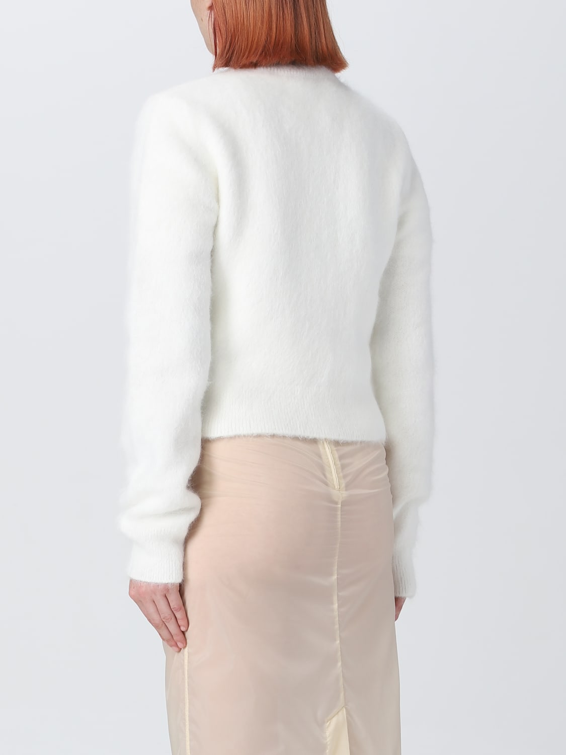 MAISON MARGIELA CARDIGAN: T-shirt femme Maison Margiela, Blanc - Img 3