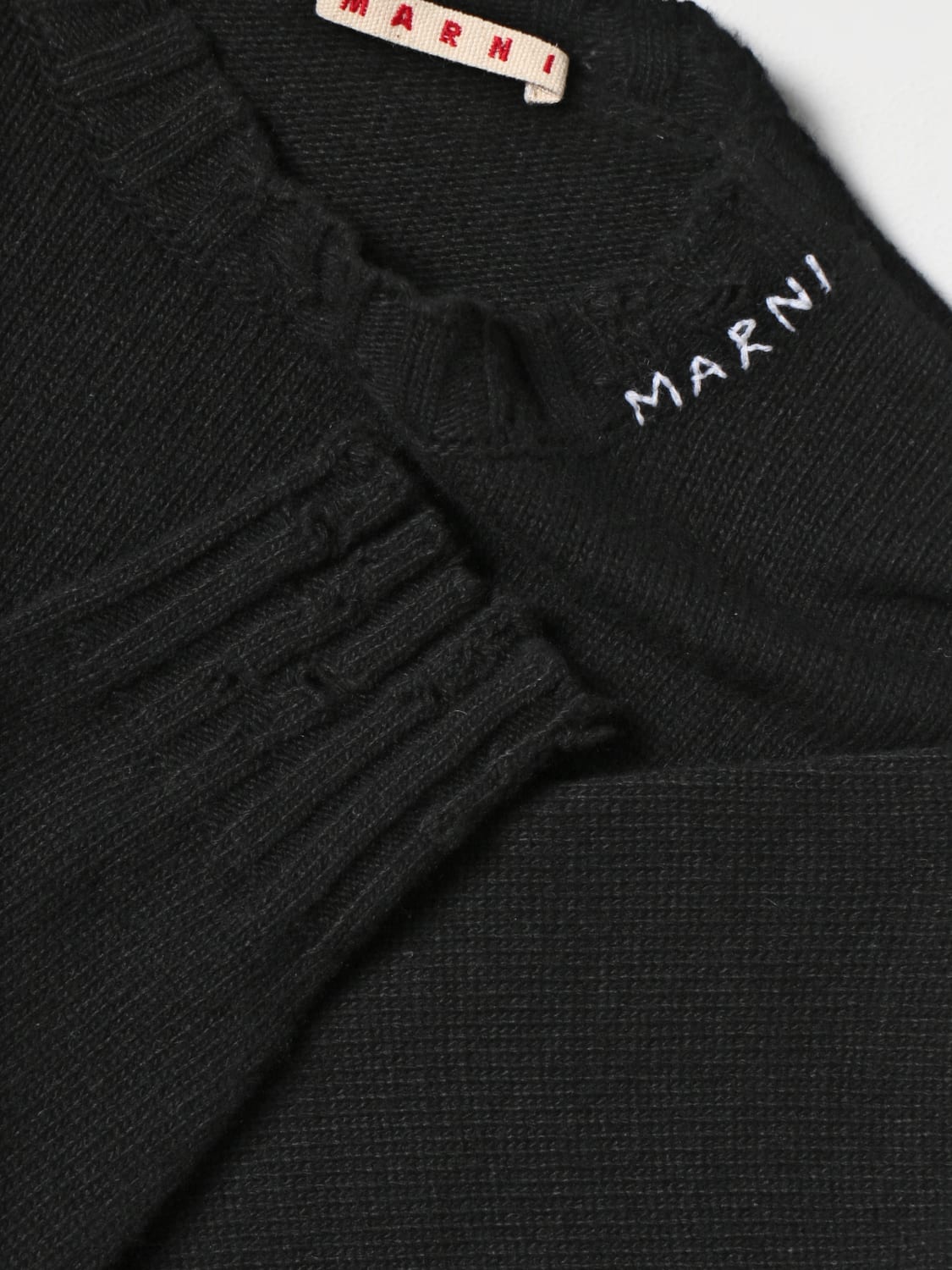 MARNI MAGLIA: Maglione Marni in viscosa stretch, Nero - Img 3